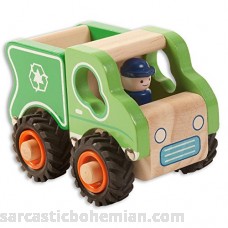 Rosalina Wooden Garbage Truck Learning Children Toy B074CG6K4Y